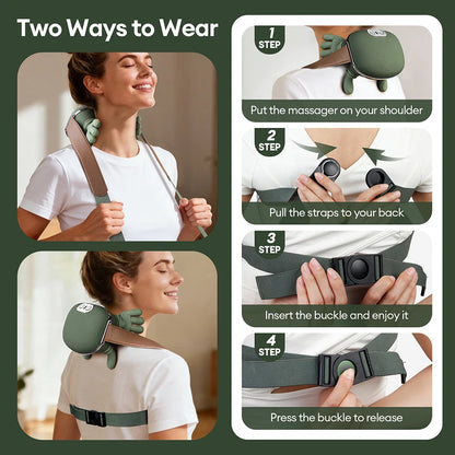 4D Bionic Finger Neck Shoulder Massagerage